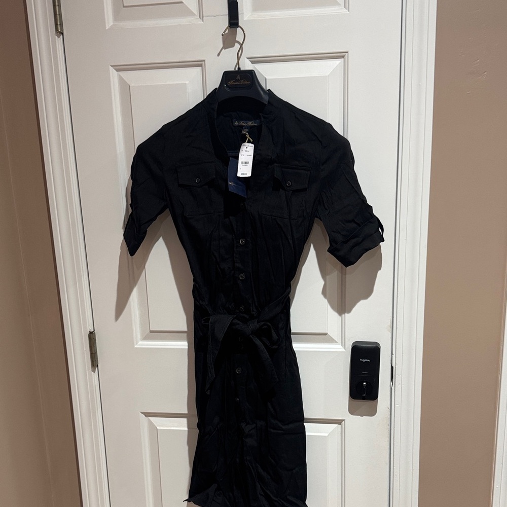 Brooks Brothers Charcoal Button-Up Shirt